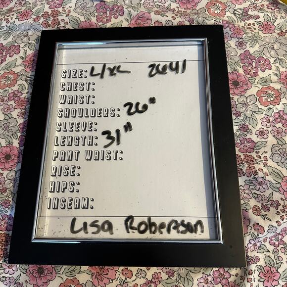 Lisa Robertson Gray Hooded Cardigan L/XL Open Front Tie Lagenlook Pockets - Picture 5 of 5